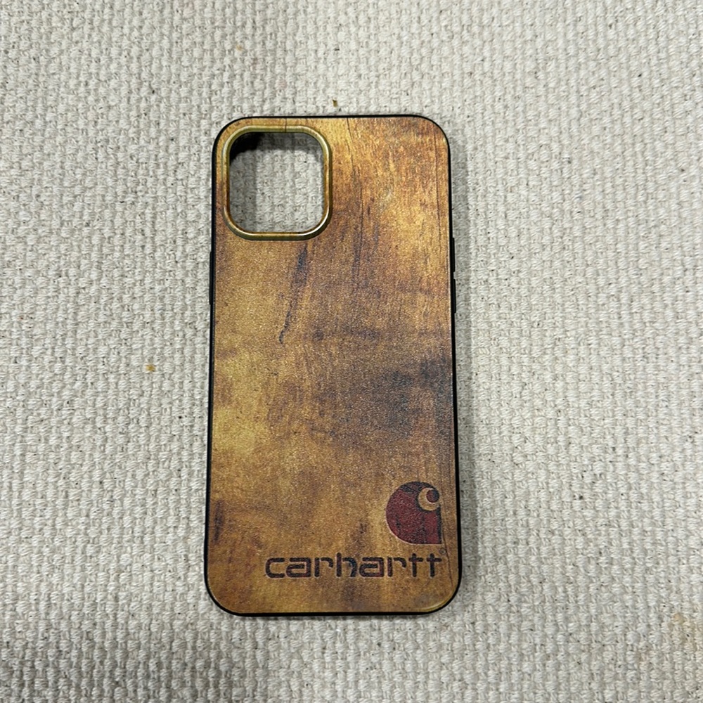 iPhone, 12 Pro Max case. Carhartt Brand.